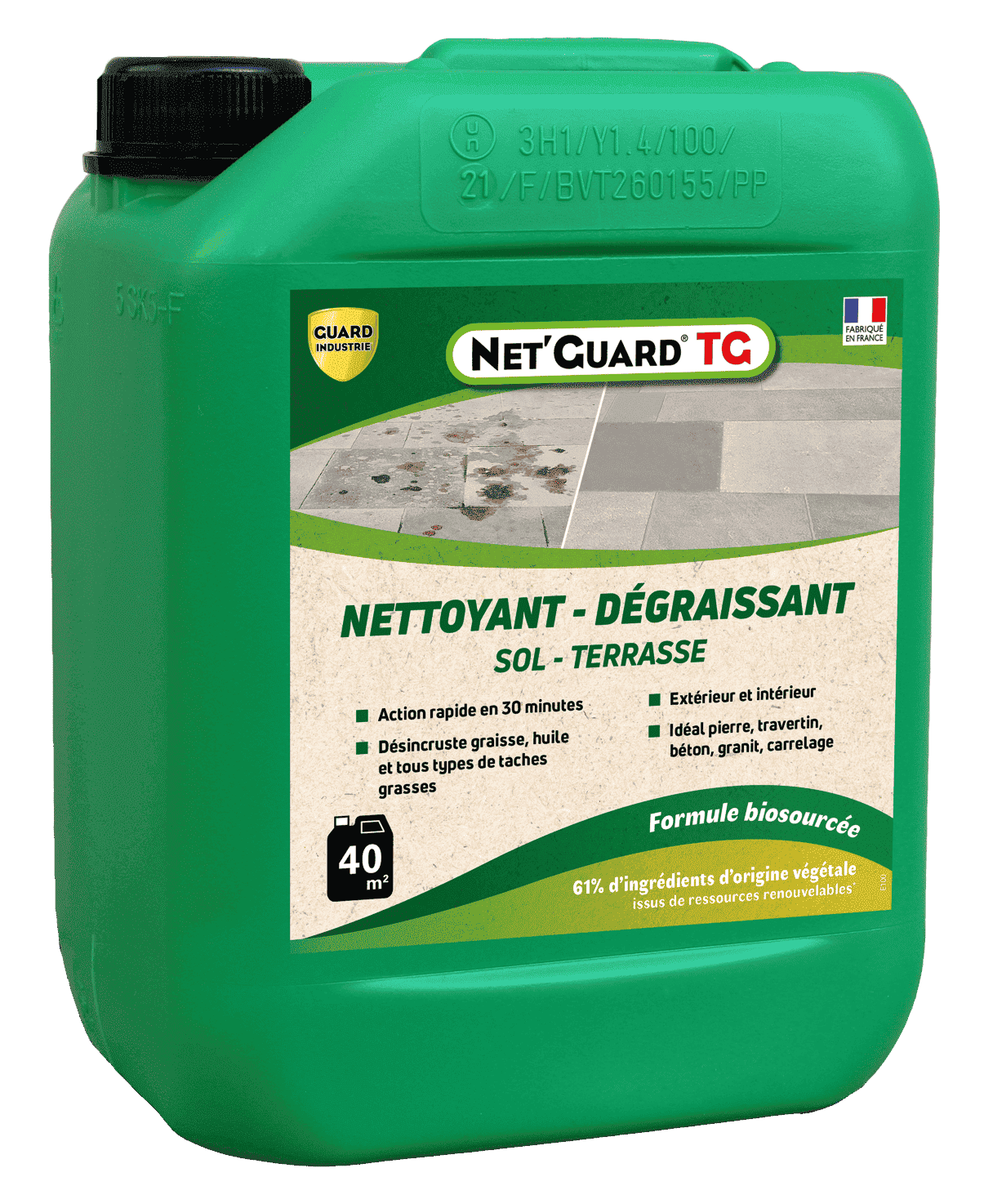 Net'Guard® TG Formule Végétale Guard Industrie