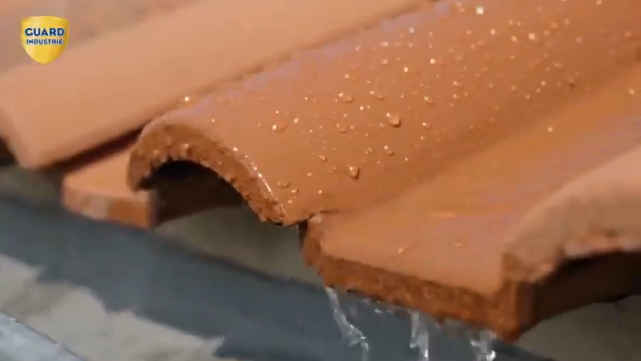 Comment enlever les dépôts verts sur le toit ?